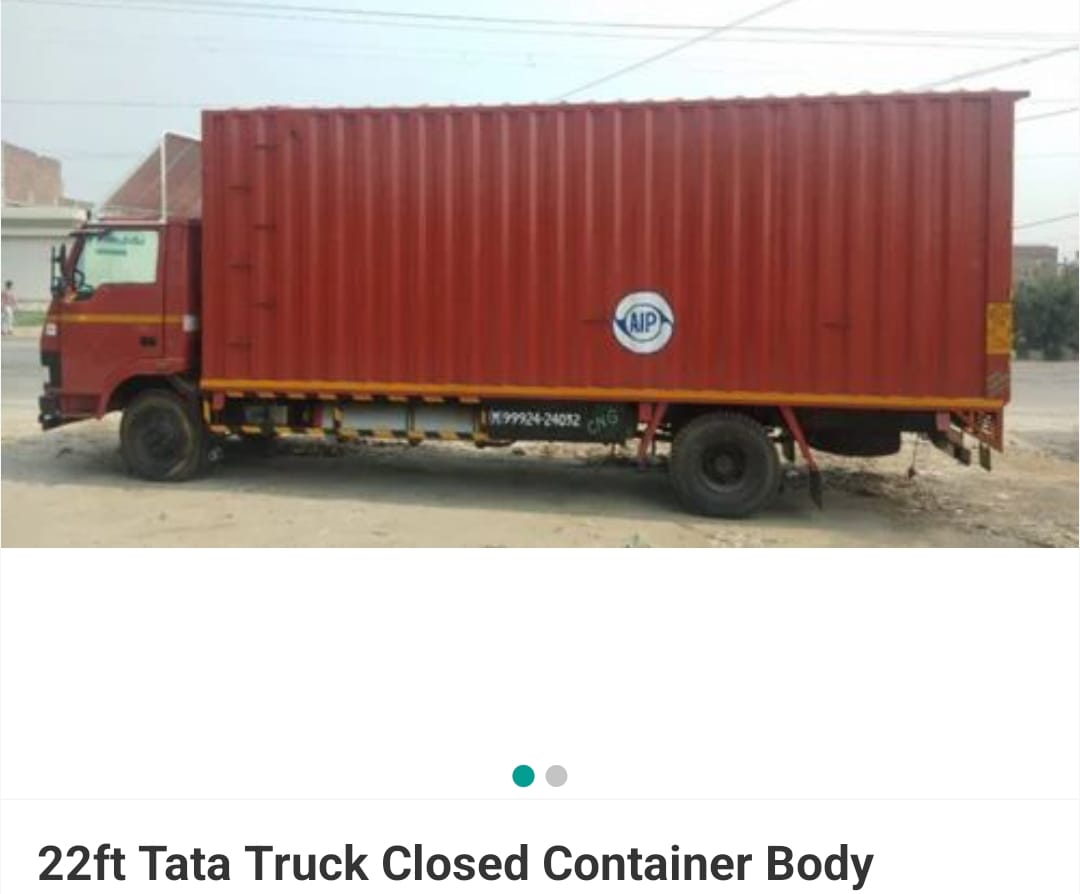 22ft Tata Truck Closed Container Body